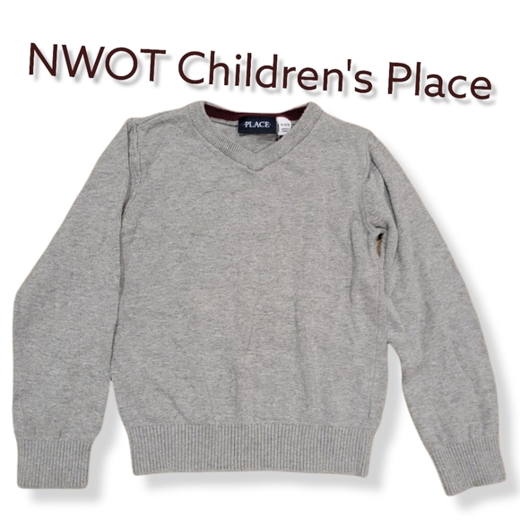 NWOT Children's Place V-neck Sweater - Picture 1 of 3